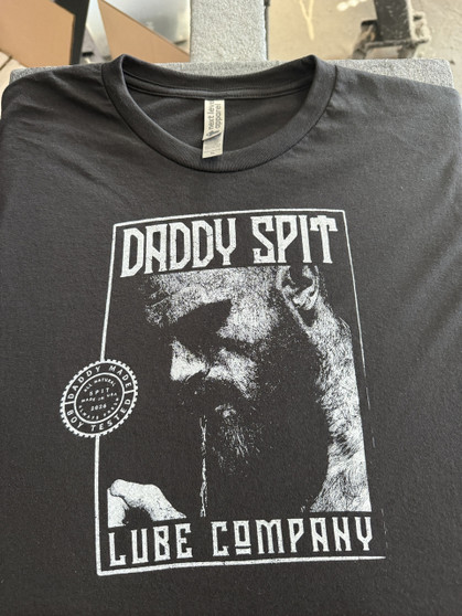 Daddy Spit Black T