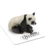 Panda Bear Sitting Figurine 