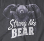 Strong Like Bear Charcoal Grey Strong Like Bear Charcoal Grey