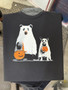 Bear & Dog Ghost Black T