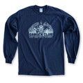 Garden Club Long Sleeve Navy Blue T