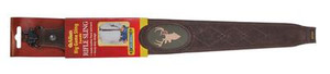 Suede Big Game Rifle Sling With Swivels Brown - 026509081401