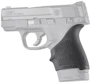 HandAll Beavertail Grip Sleeve S&W M&P Shield, Ruger LC9 Black - 743108184004