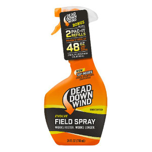 Dead Down Wind 134818 Field Spray w/Pac-It Refills 48oz - 854182006974