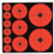 Self-Adhesive Target Spots Assortment 132 Total - 029057339284