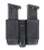 Double Mag Case for Double Stack Magazines 9mm/.40/.45 Matte Finish Black - 648018127281