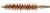 Brass Core-Bronze Bristle Rifle Length Bore Brush .45 Caliber - 709779100156