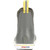 XTRATUF 22735 Ankle Deck Boot Gray/Yellow - 086189077804