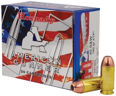 Hornady 91364 40 S&W 18GR American Gunner XTP - (20/BOX) - 090255913644