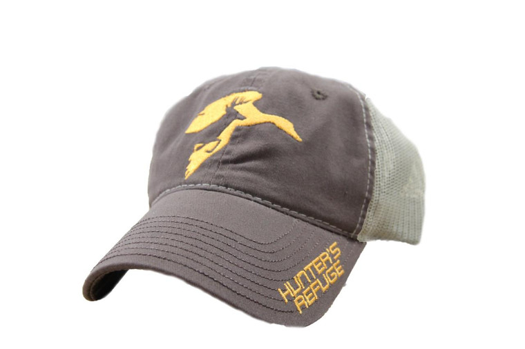 Hunter's Refuge HR113295 Brown/Tan Mesh Hat - 885792080955
