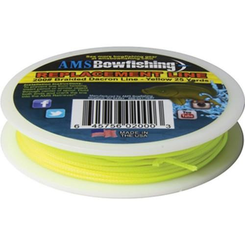 AMS L20-25 Yellow 25yds Replacement Line - 645756020003