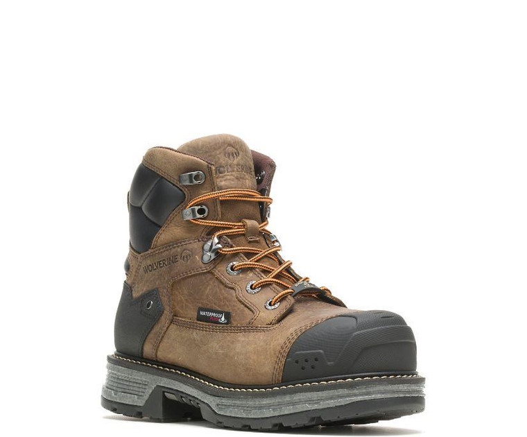 Wolverine 211135 Hellcat Ultraspring 6" Lace Up Composite Toe Waterproof - 195017509490
