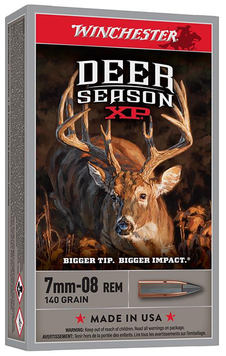 Winchester X708DS 7MM-08 140GR Deer Season XP - (20/Box) - 020892222656