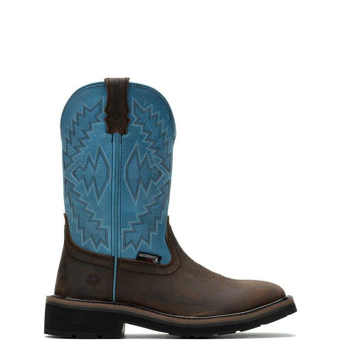 Wolverine 241053 Women's Rancher Arrow Wellington Steel Toe Waterproof - 195019986282