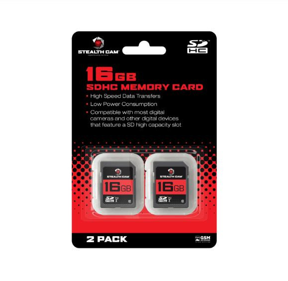Stealth Cam STC-16GB2PK SD Card 16GB 2 Pack - 888151020371