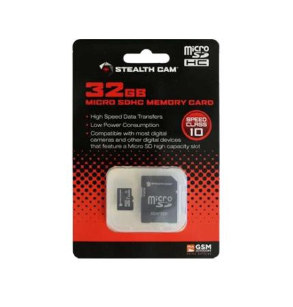 Stealth Cam STC-32MICSD Micro SD Card 32GB - 888151013847