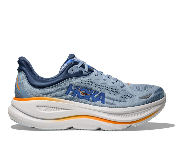 Hoka Mens Bondi 9 Drizzle/Downpour Grey -
