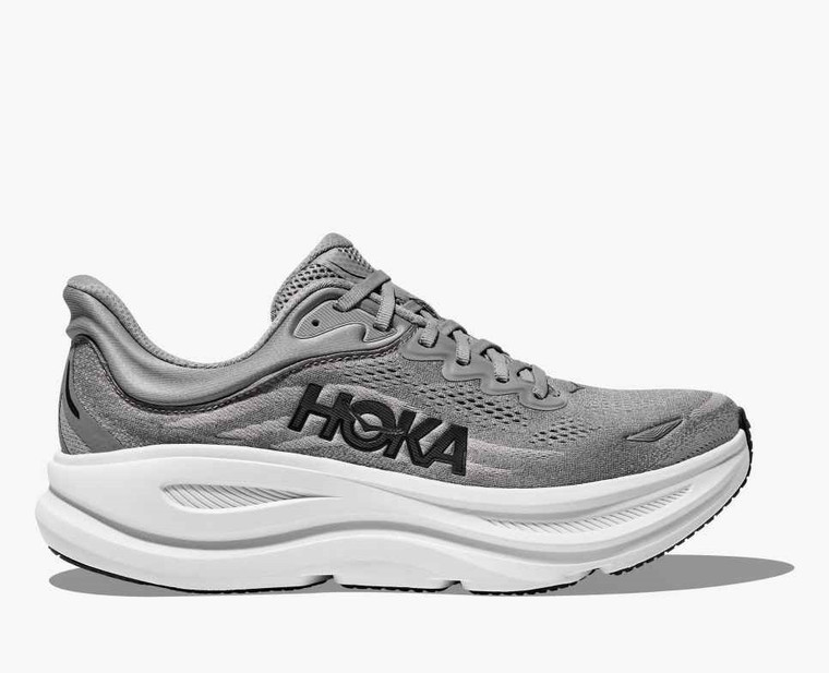 Hoka Mens Bondi 9 Galactic/Stellar Grey -