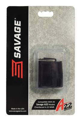 Magazine For Savage Model A22 .22 WMR Blue 10 Round - 011356472052