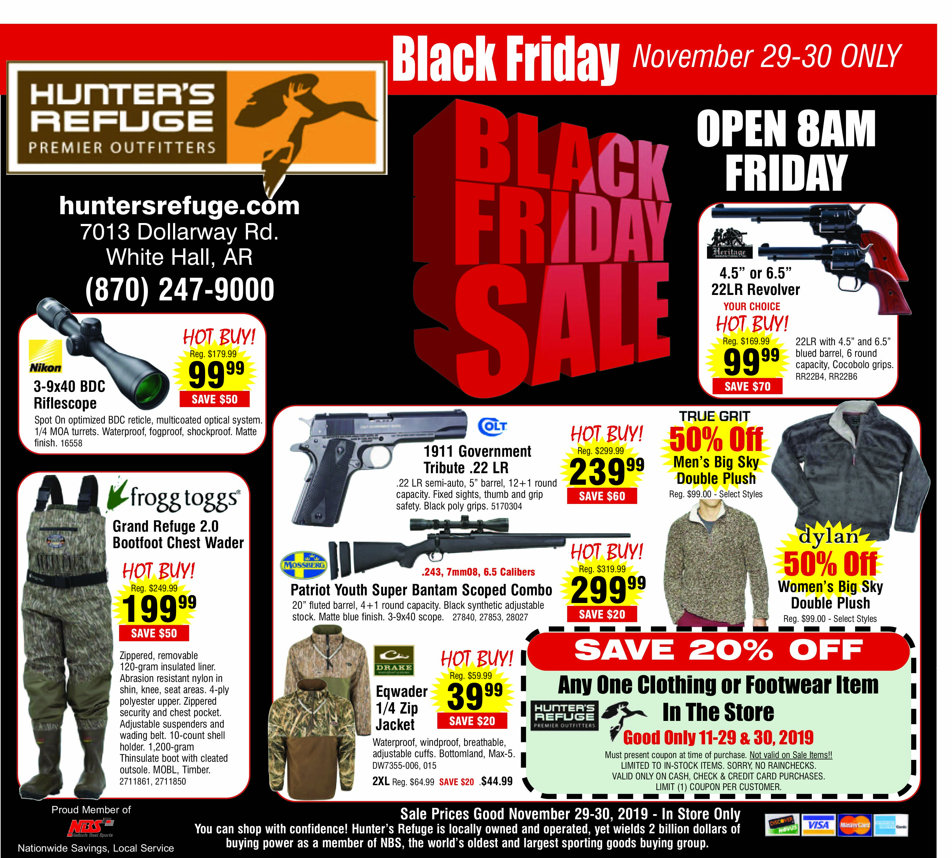 hunter black friday sale