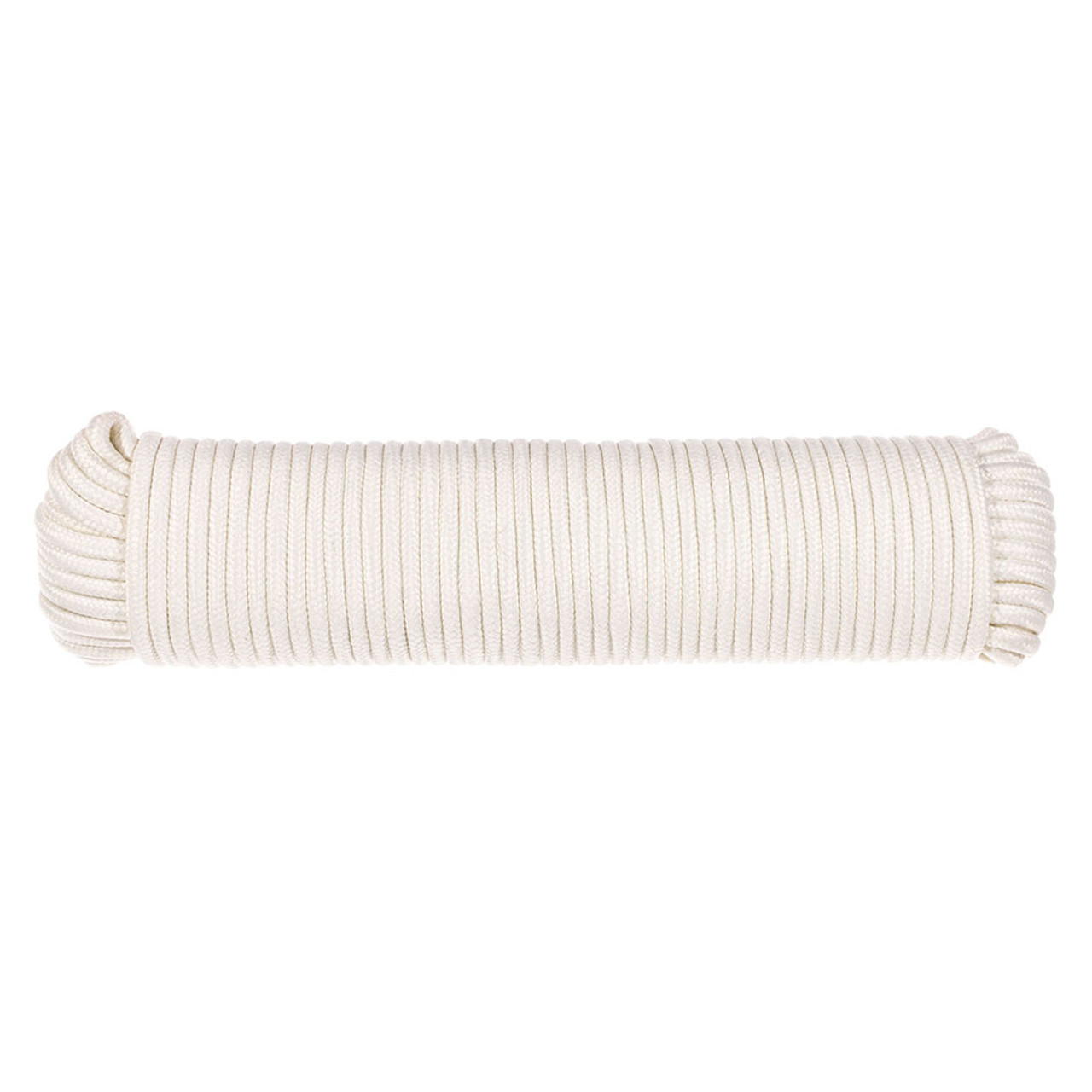 Golberg White Braided Synthetic Polyester Clothesline with Multiple Size & Length Options