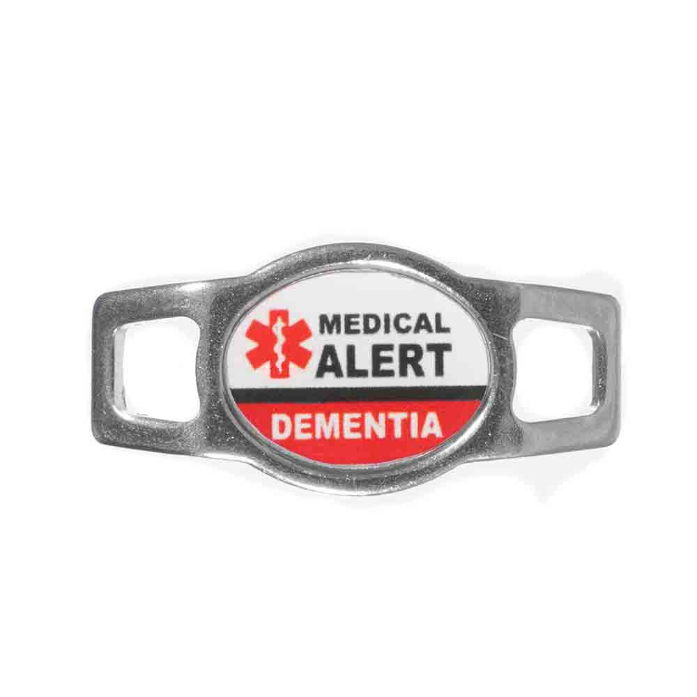 Medical Alert Oval Charm - Dementia | Paracord Planet