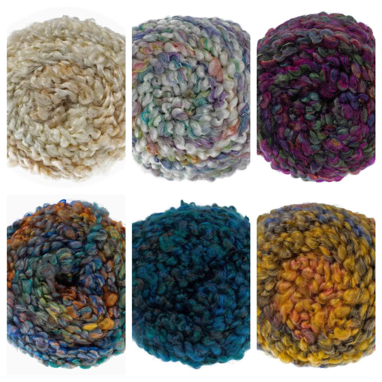 Lion Brand Homespun Yarn Color Chart