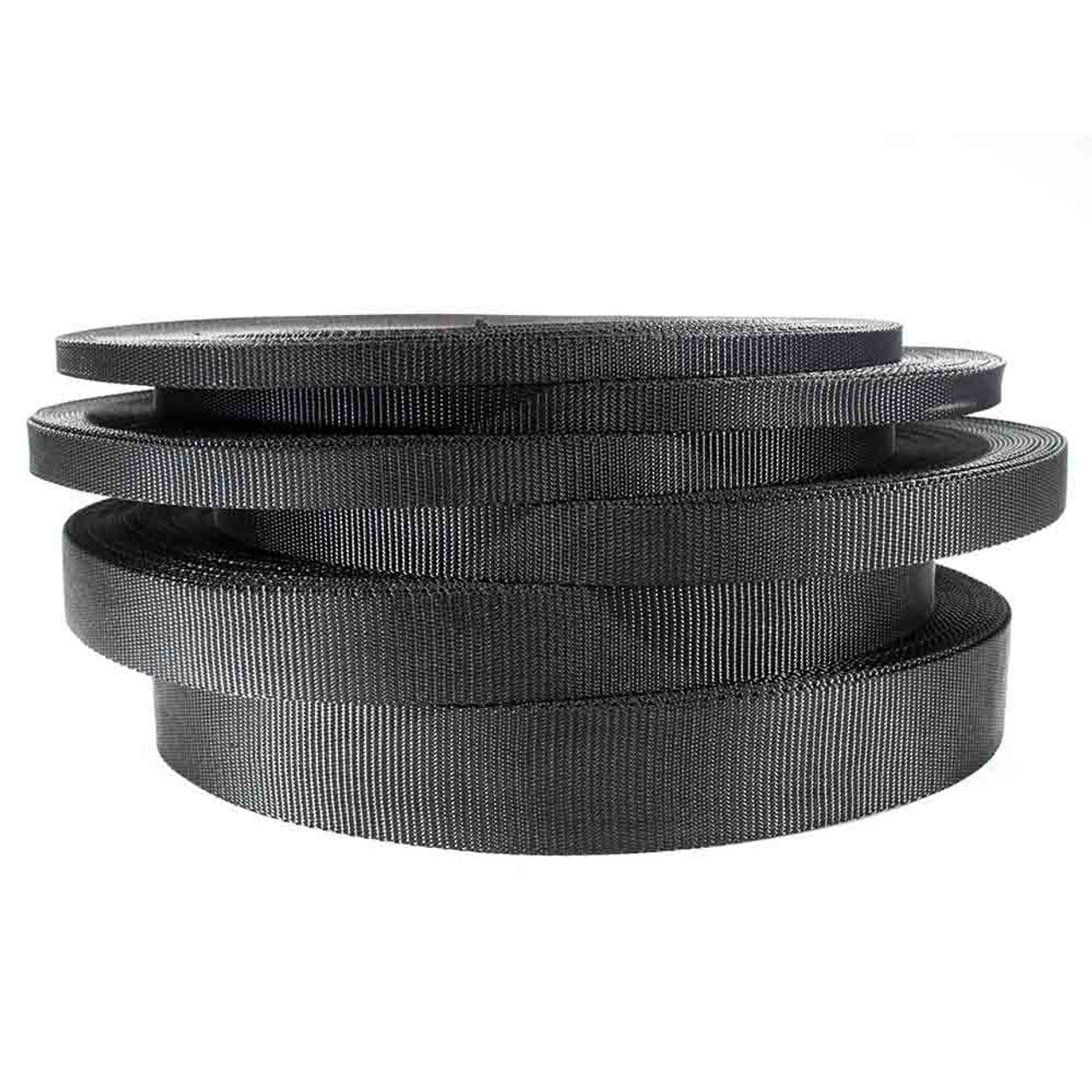 black nylon webbing