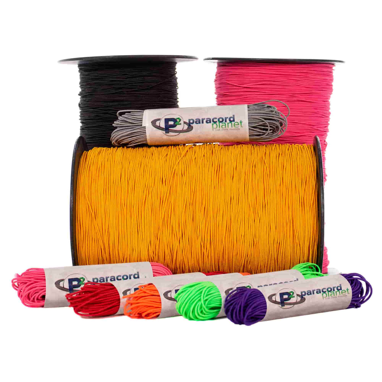 1/32 inch Elastic Cord - All Colors