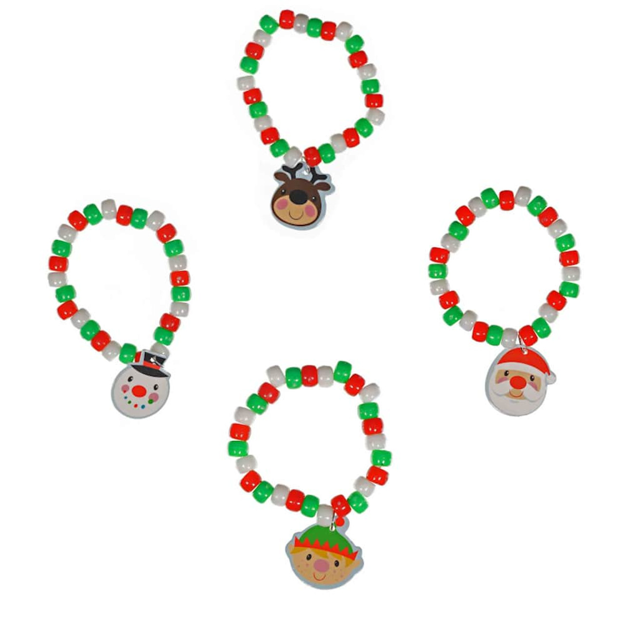 Kids Clay Charm Christmas Bracelet | Projects | Michaels