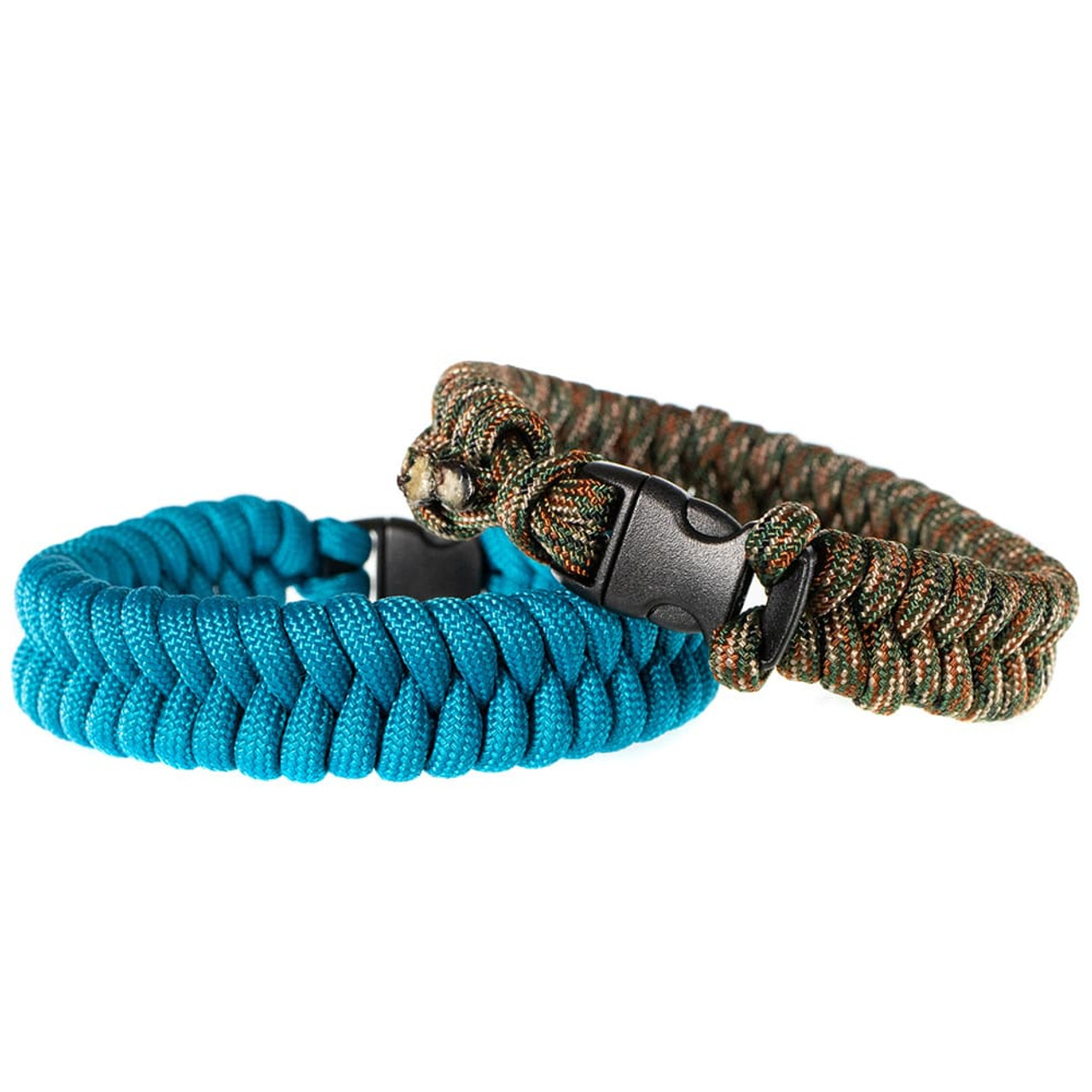 Men Bracelet Survival Paracord Bracelets Shackle Buckle Handmade