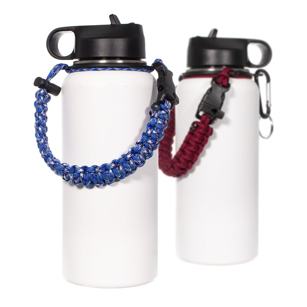 Straw Lid, Paracord Handle for Hydro Flask Bottles