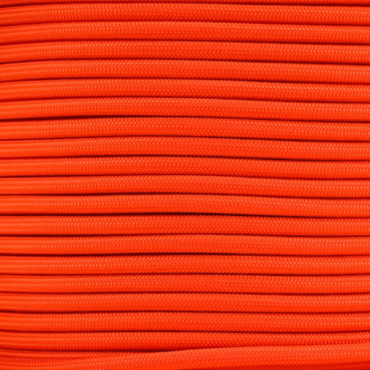 1/4 inch Para-Max Cord 500 ft Spool - Neon Orange