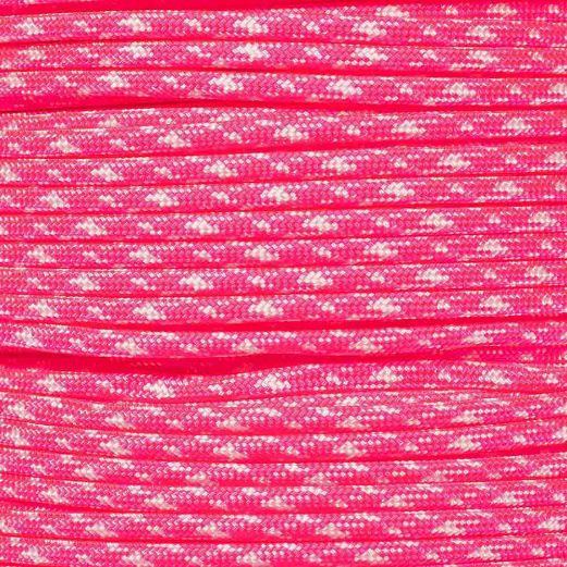 Neon Pink Zebra - 550 Paracord | Paracord Planet