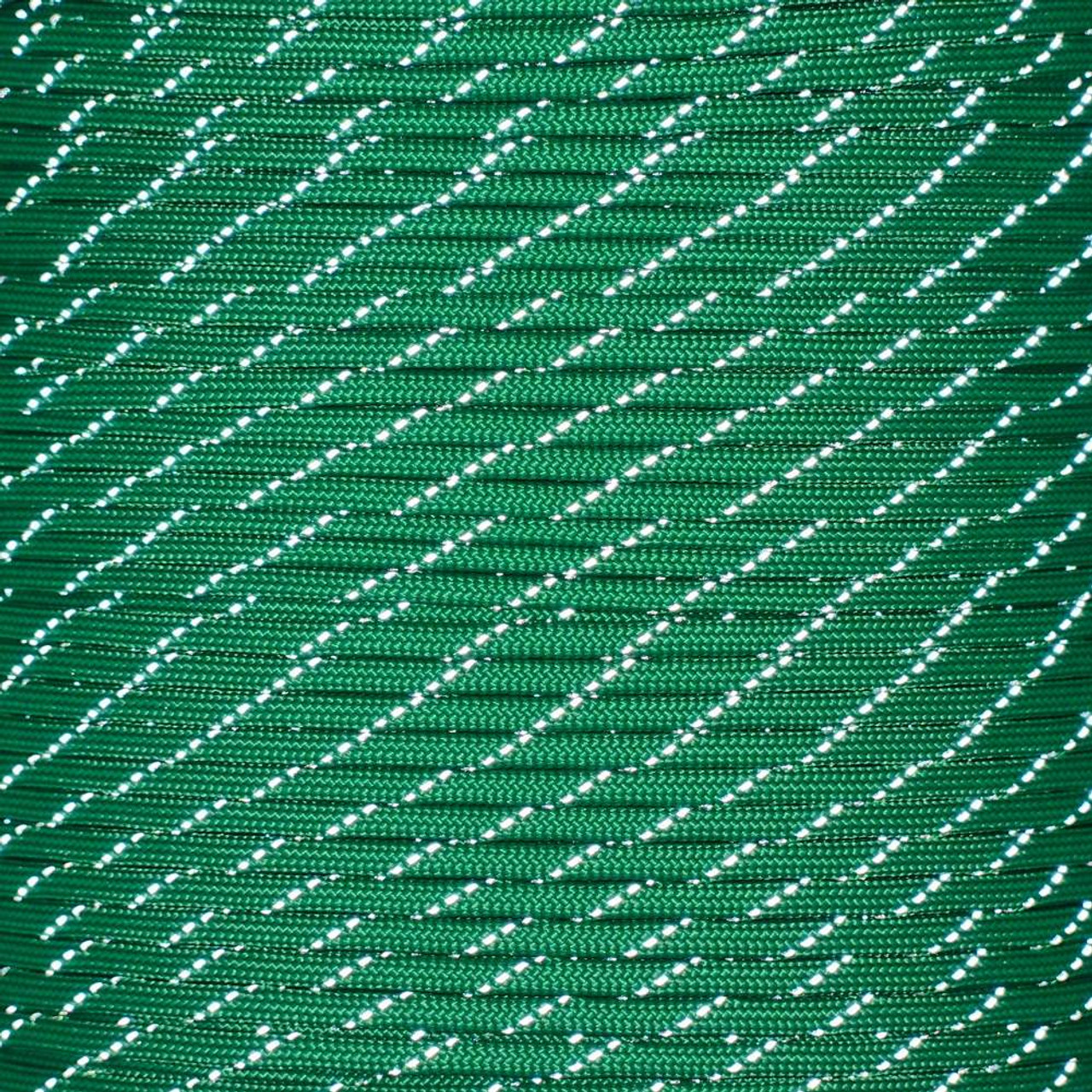 Kelly Green 550 Paracord Reflective Tracers