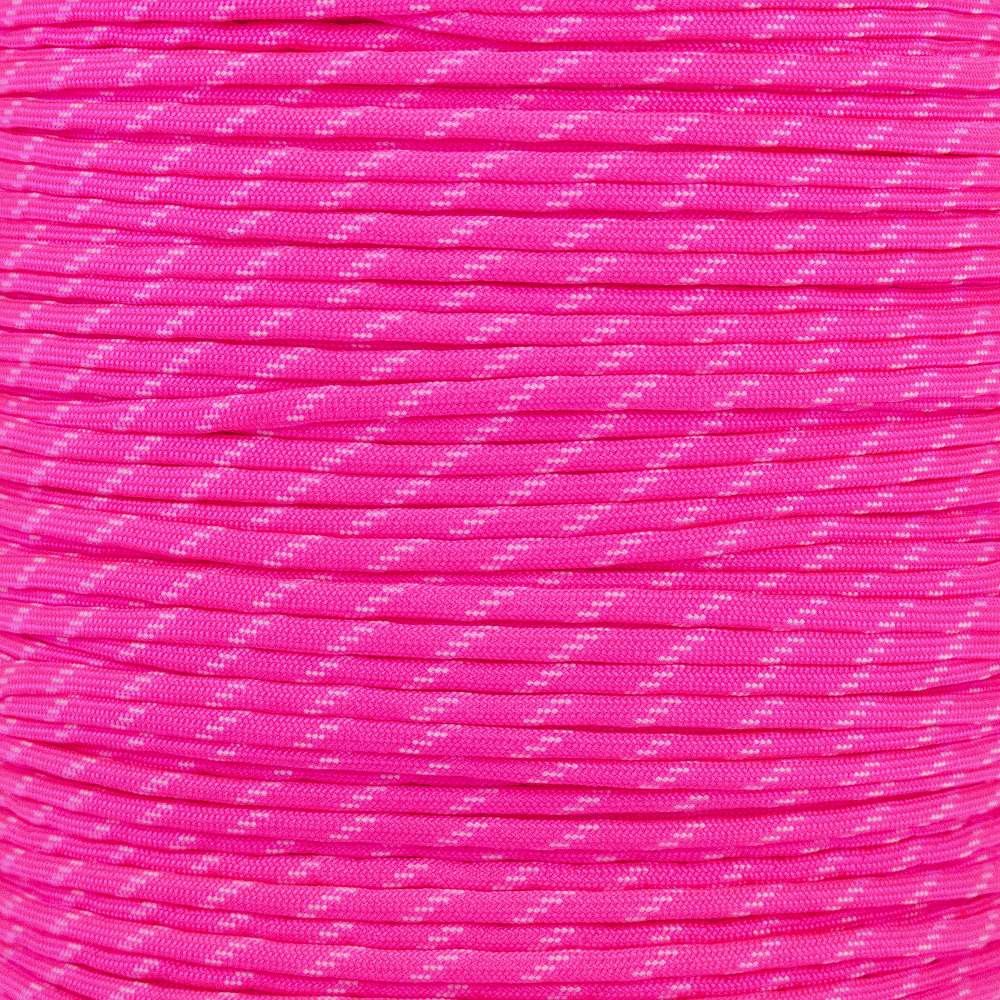 Neon Pink 550 Paracord Glow Tracers | Paracord Planet