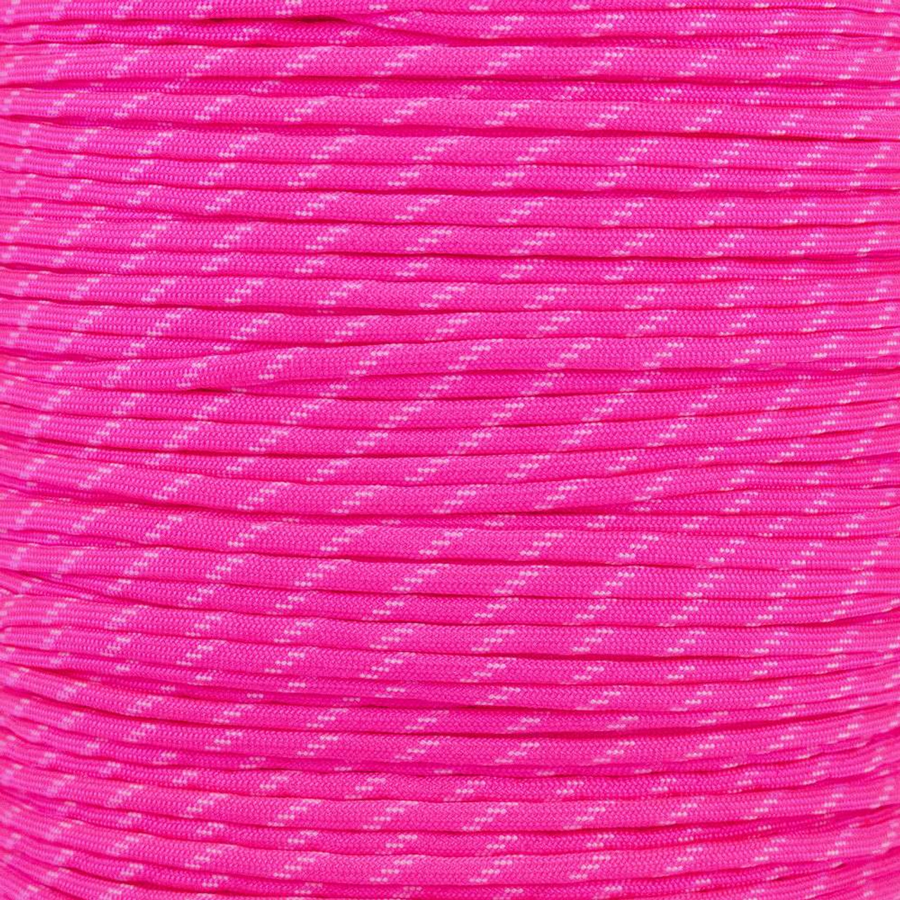 Neon Pink 550 Paracord Glow Tracers