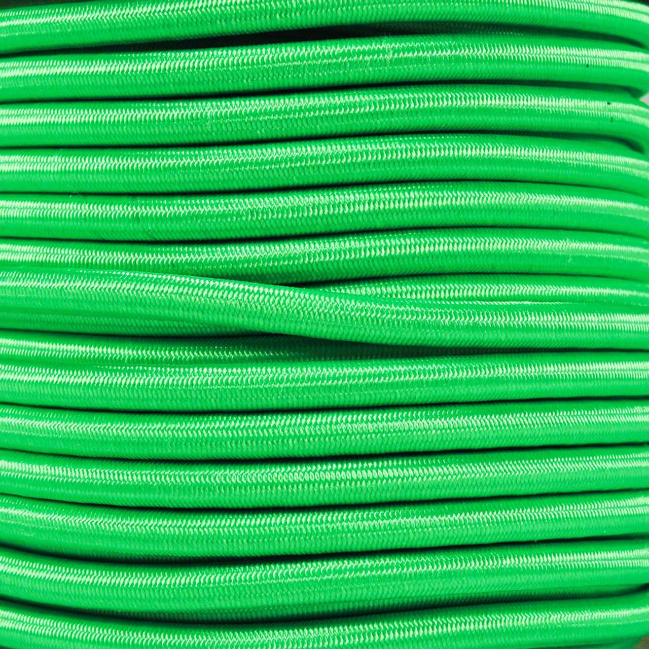 green shock cord