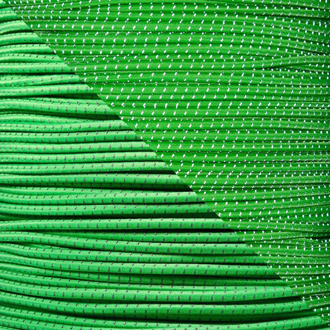 Bungee Cord Kelly Green 1/8" Shock Cord 