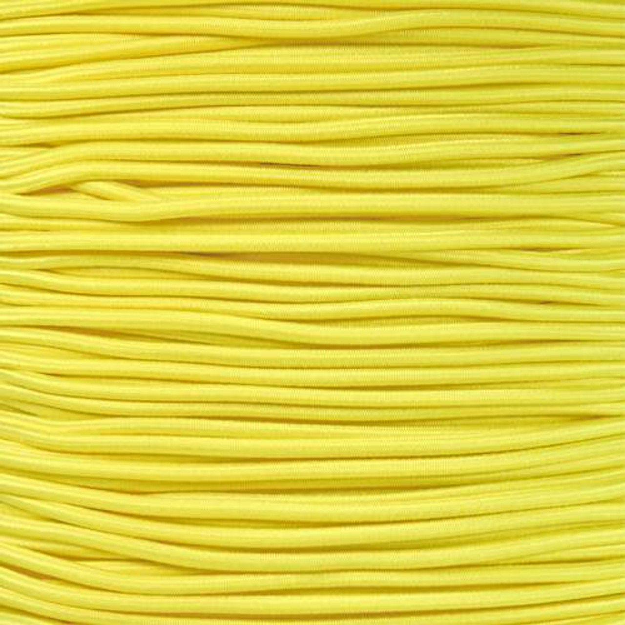 Neon Yellow 1/8 inch Shock Cord - Spools