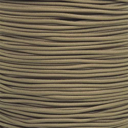 Coyote Brown 1/8 inch Shock Cord - Spools | Paracord Planet