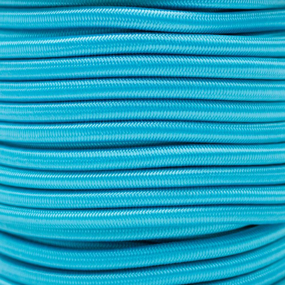Neon Turquoise - 1/4 inch Shock Cord | Paracord Planet