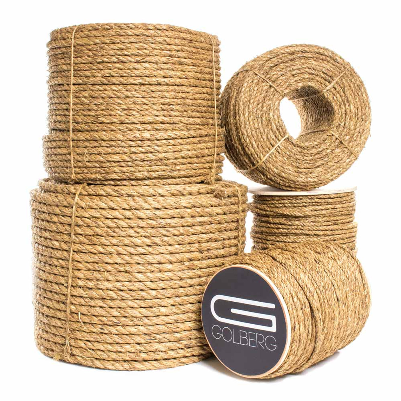 3-Strand 1/4 inch Twisted Cotton Rope