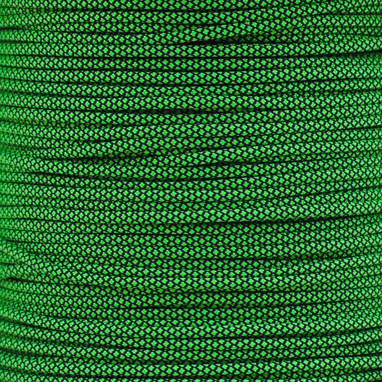 Neon Green Diamond - 550 Paracord - 100 Feet