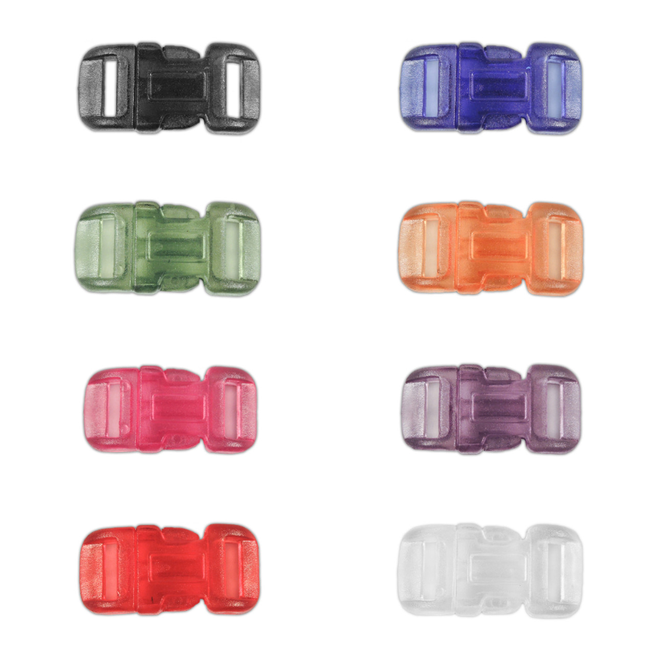 12 Packs: 8ct. (96 total) Plastic Paracord Buckles by Creatology