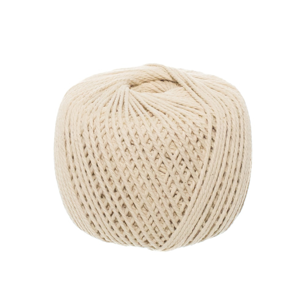 Golberg White Natural Cotton Rope - 1/4 Inch Diameter Twisted 100