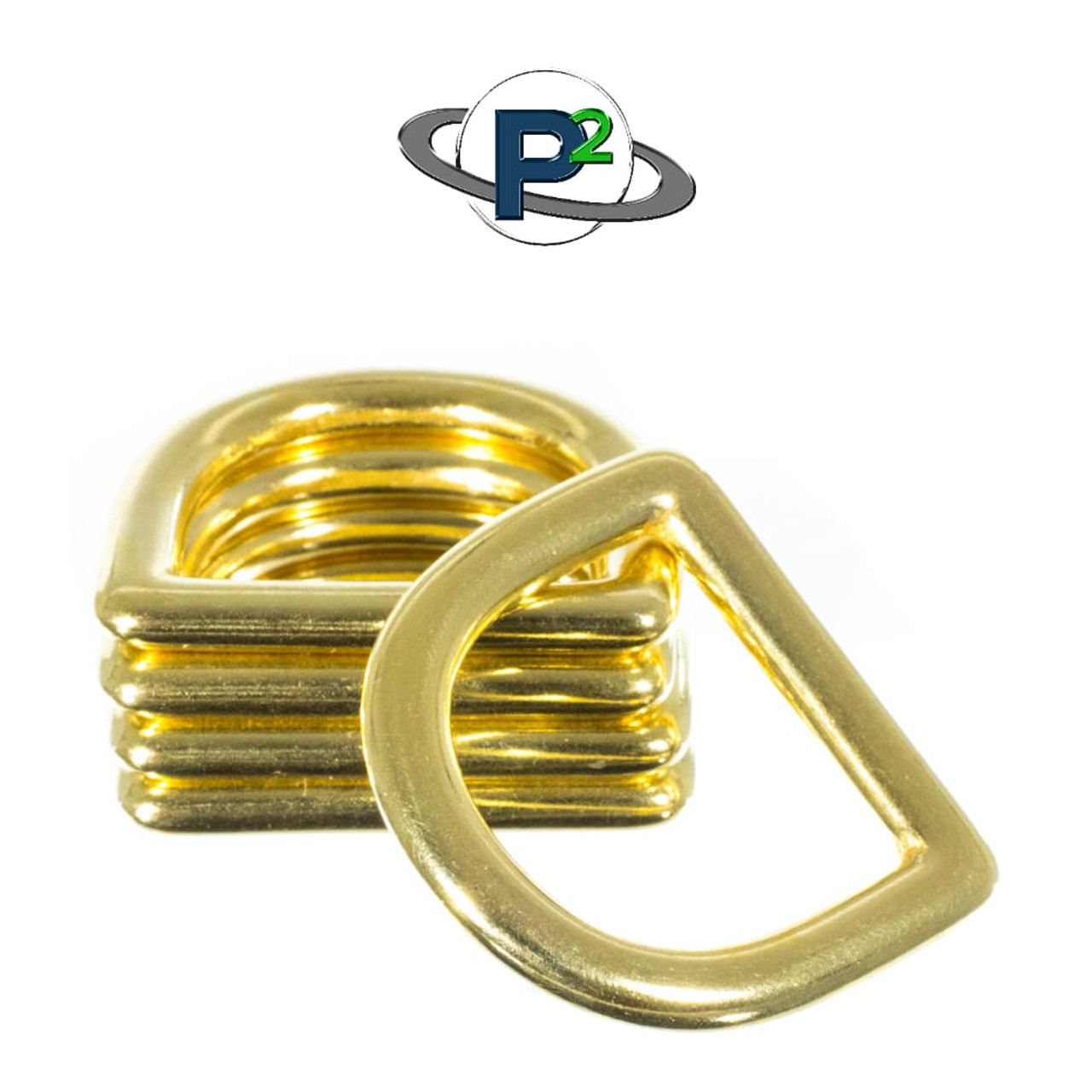 1 Inch Brass D Ring