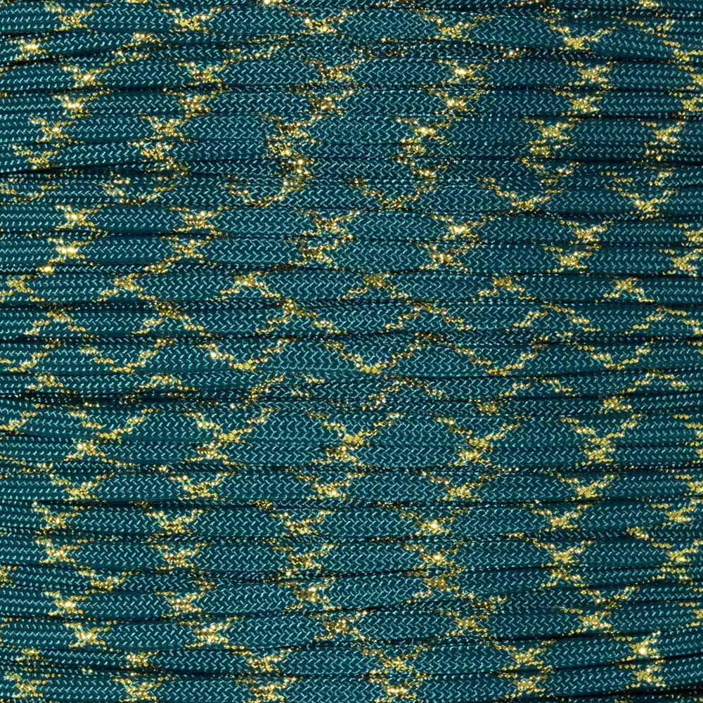 Paracord Planet Fermacavo A Molla Single Barrel, Foro 3 Mm, Per Cordini E Lacci, Colore Turchese, Confezione Singola