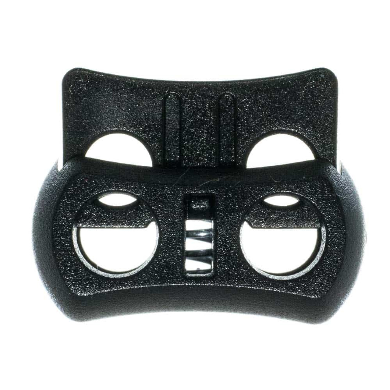 Cord Lock Plastic Cord Locks for Drawstrings Rope Lock Double Hole Spring  Stop T