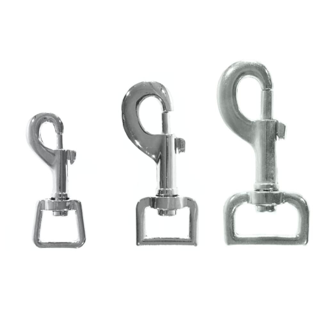 Paracord Planet Silver Swivel Snap Hooks